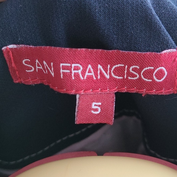 San Francisco navy blazer size 5 - Picture 5 of 5